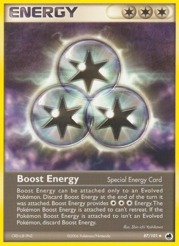 Boost Energy (87/101) [EX: Dragon Frontiers] | Enigma On Main