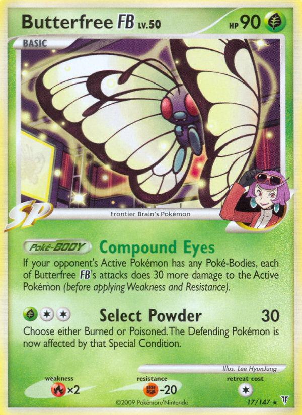 Butterfree FB (17/147) [Platinum: Supreme Victors] | Enigma On Main