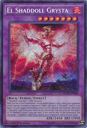 El Shaddoll Grysta [NECH-EN048] Secret Rare | Enigma On Main