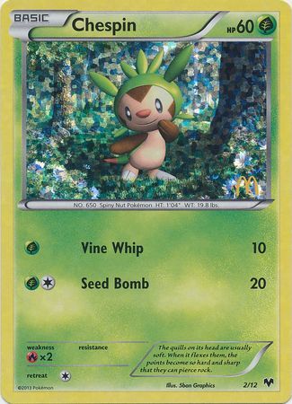 Chespin (2/12) [McDonald's Promos: 2014 Collection] | Enigma On Main