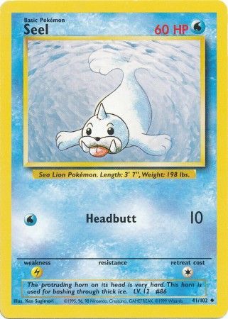 Seel (41/102) [Base Set Unlimited] | Enigma On Main