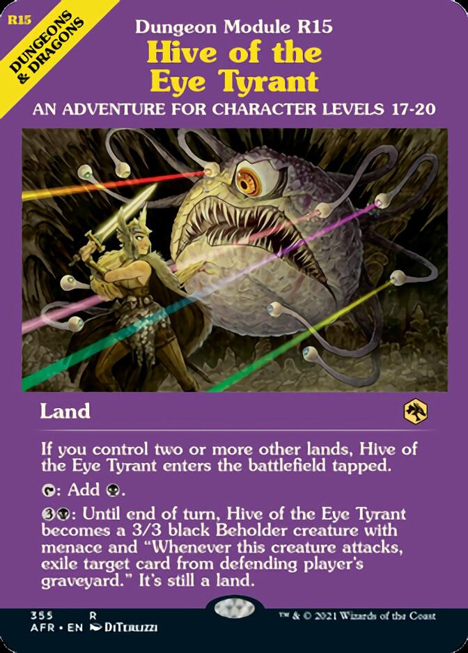 Hive of the Eye Tyrant (Dungeon Module) [Dungeons & Dragons: Adventures in the Forgotten Realms] | Enigma On Main