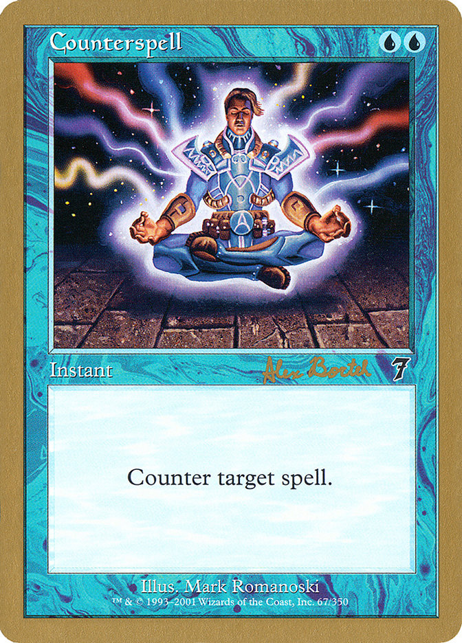 Counterspell (Alex Borteh) (7ED) [World Championship Decks 2001] | Enigma On Main