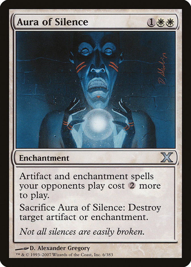 Aura of Silence [Tenth Edition] | Enigma On Main