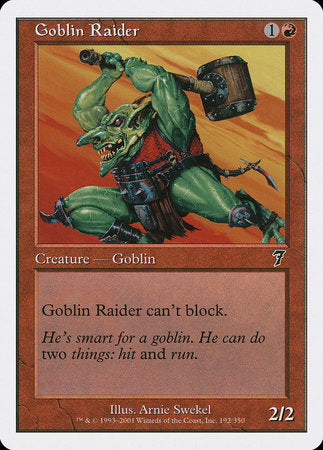 Goblin Raider [Seventh Edition] | Enigma On Main