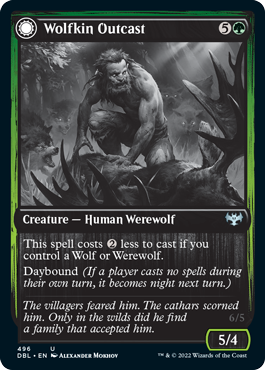 Wolfkin Outcast // Wedding Crasher [Innistrad: Double Feature] | Enigma On Main