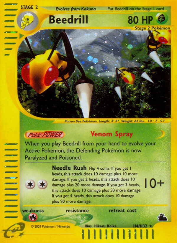 Beedrill (H4/H32) [Skyridge] | Enigma On Main