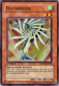 Featherizer [Structure Deck: Warriors' Strike] [SDWS-EN003] | Enigma On Main