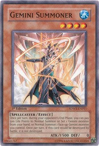 Gemini Summoner [Structure Deck: Warriors' Strike] [SDWS-EN011] | Enigma On Main