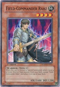 Field-Commander Rahz [Structure Deck: Warriors' Strike] [SDWS-EN015] | Enigma On Main