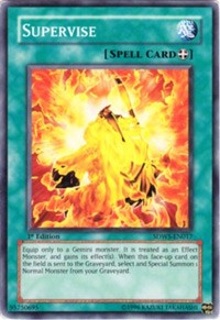 Supervise [Structure Deck: Warriors' Strike] [SDWS-EN017] | Enigma On Main