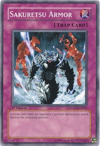 Sakuretsu Armor [Structure Deck: Warriors' Strike] [SDWS-EN034] | Enigma On Main
