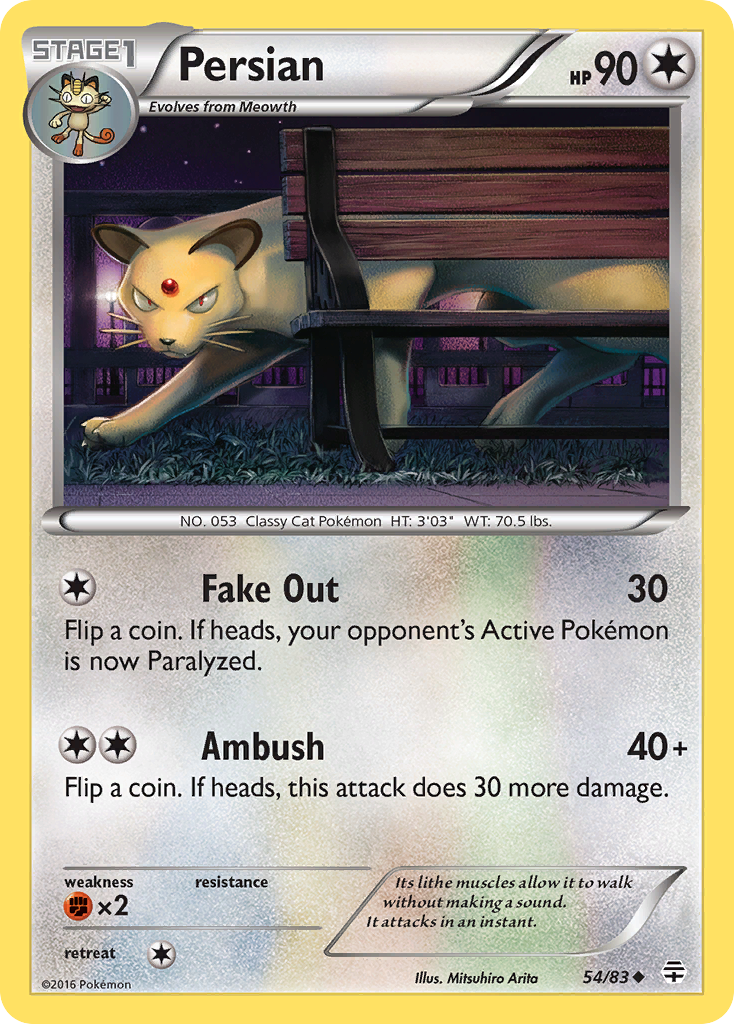 Persian (54/83) [XY: Generations] | Enigma On Main