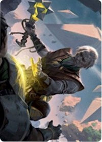 Expedition Healer Art Card [Zendikar Rising Art Series] | Enigma On Main