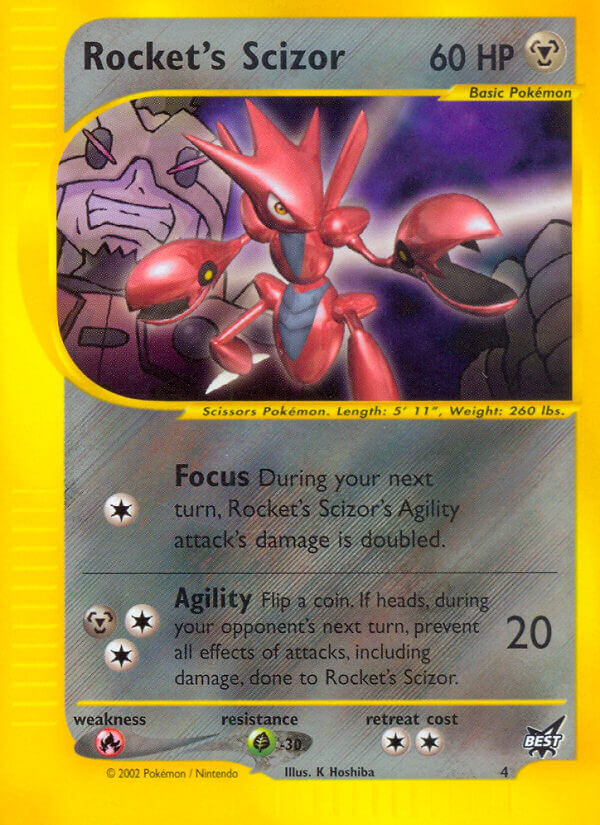 Rocket's Scizor (4) [Best of Promos] | Enigma On Main