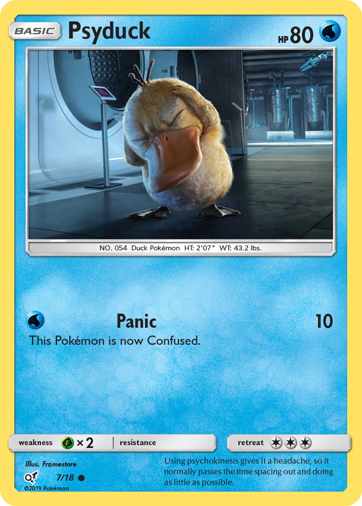 Psyduck (7/18) [Sun & Moon: Detective Pikachu] | Enigma On Main