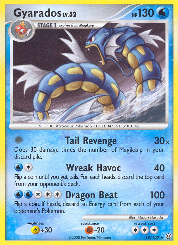 Gyarados (19/100) [Diamond & Pearl: Stormfront] | Enigma On Main