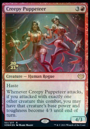 Creepy Puppeteer [Innistrad: Crimson Vow Prerelease Promos] | Enigma On Main