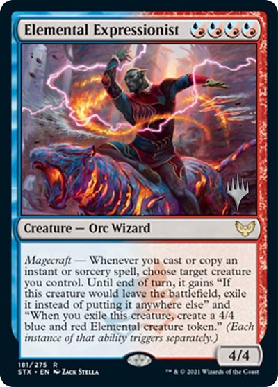 Elemental Expressionist (Promo Pack) [Strixhaven: School of Mages Promos] | Enigma On Main