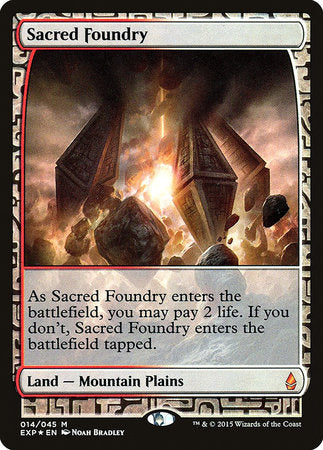 Sacred Foundry [Zendikar Expeditions] | Enigma On Main