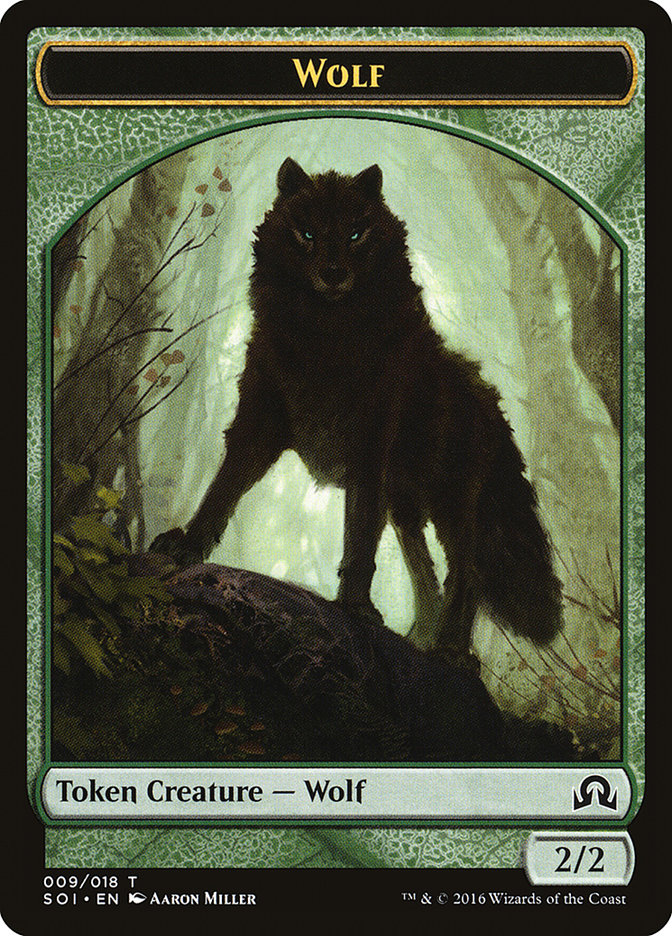 Wolf [Shadows over Innistrad Tokens] | Enigma On Main