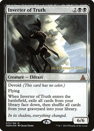 Inverter of Truth [Oath of the Gatewatch Promos] | Enigma On Main