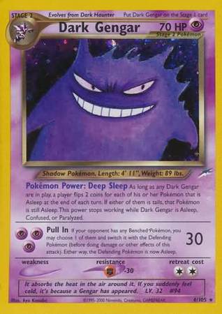 Dark Gengar (6/105) [Neo Destiny Unlimited] | Enigma On Main