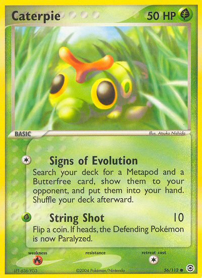 Caterpie (56/112) [EX: FireRed & LeafGreen] | Enigma On Main