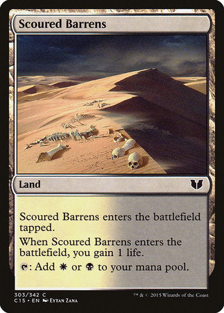 Scoured Barrens [Commander 2015] | Enigma On Main