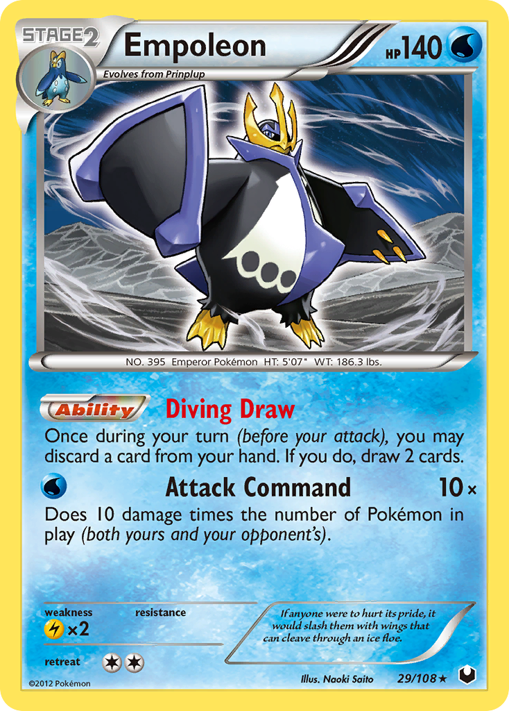 Empoleon (29/108) [Black & White: Dark Explorers] | Enigma On Main