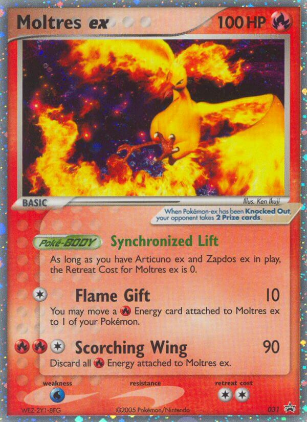 Moltres ex (031) [Nintendo: Black Star Promos] | Enigma On Main