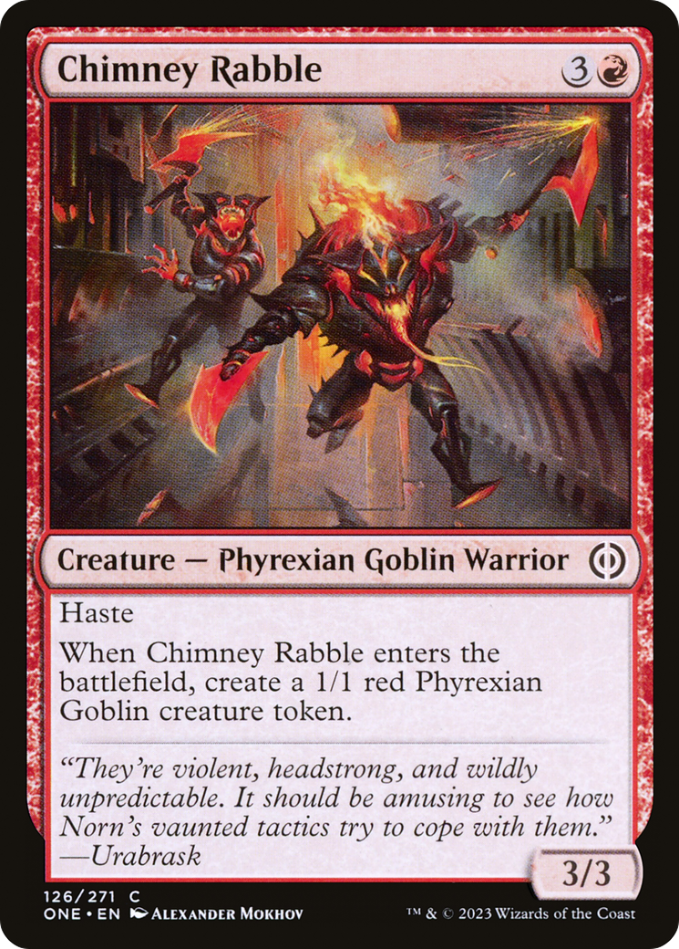 Chimney Rabble [Phyrexia: All Will Be One] | Enigma On Main