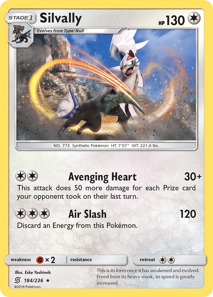 Silvally (184/236) (Theme Deck Exclusive) [Sun & Moon: Unified Minds] | Enigma On Main