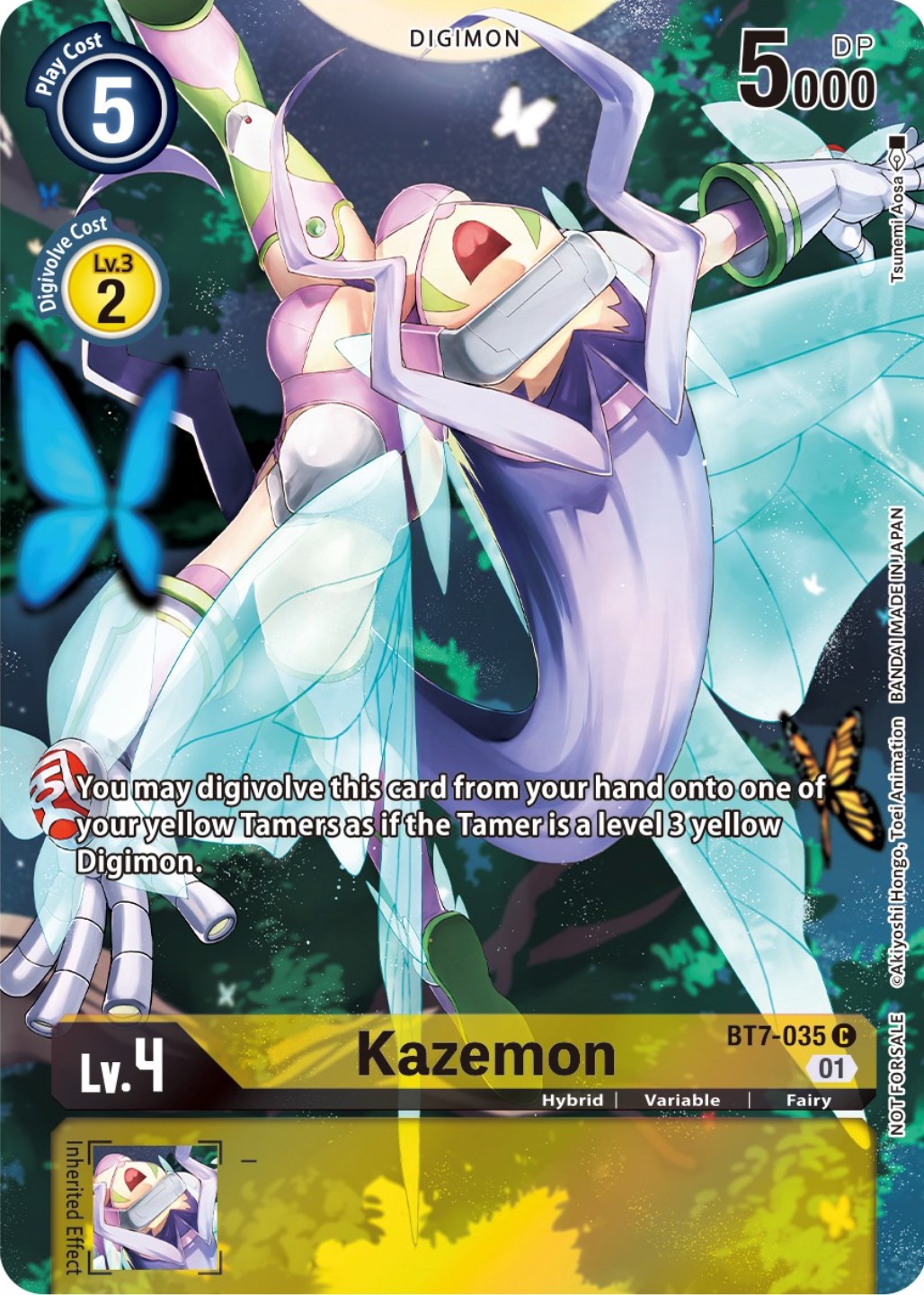 Kazemon [BT7-035] (2nd Anniversary Frontier Card) [Next Adventure Promos] | Enigma On Main