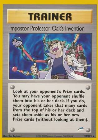 Impostor Professor Oak's Invention (94/105) [Neo Destiny Unlimited] | Enigma On Main