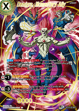 Demigra, Momentary Ally (Special Rare) [BT13-123] | Enigma On Main