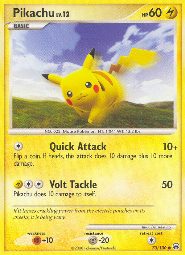 Pikachu (70/100) [Diamond & Pearl: Majestic Dawn] | Enigma On Main