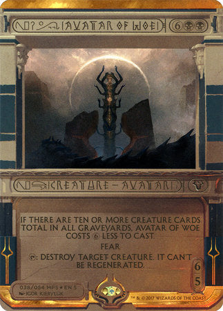 Avatar of Woe [Amonkhet Invocations] | Enigma On Main