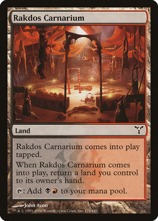 Rakdos Carnarium [Dissension] | Enigma On Main