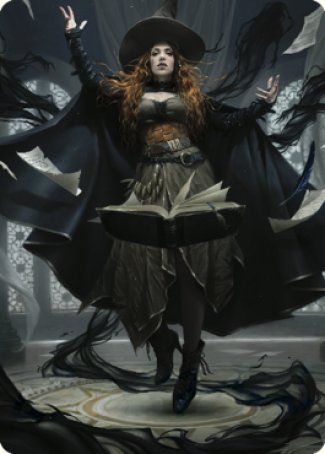 Tasha, the Witch Queen Art Card (41) [Commander Legends: Battle for Baldur's Gate Art Series] | Enigma On Main