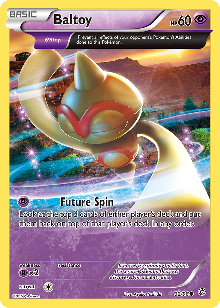 Baltoy (32/98) [XY: Ancient Origins] | Enigma On Main