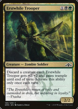 Erstwhile Trooper [Guilds of Ravnica] | Enigma On Main