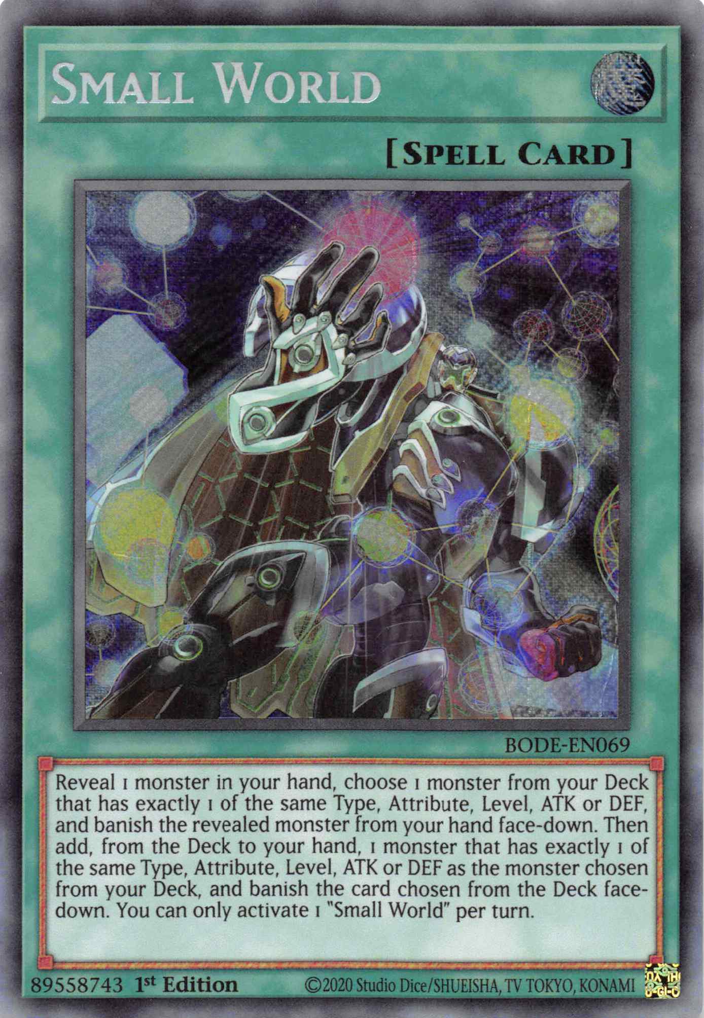 Small World [BODE-EN069] Secret Rare | Enigma On Main