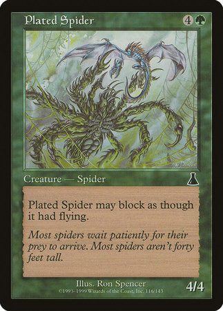 Plated Spider [Urza's Destiny] | Enigma On Main