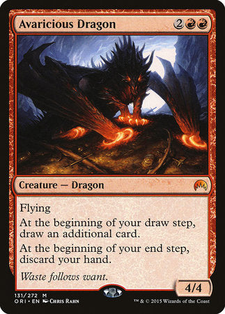 Avaricious Dragon [Magic Origins] | Enigma On Main