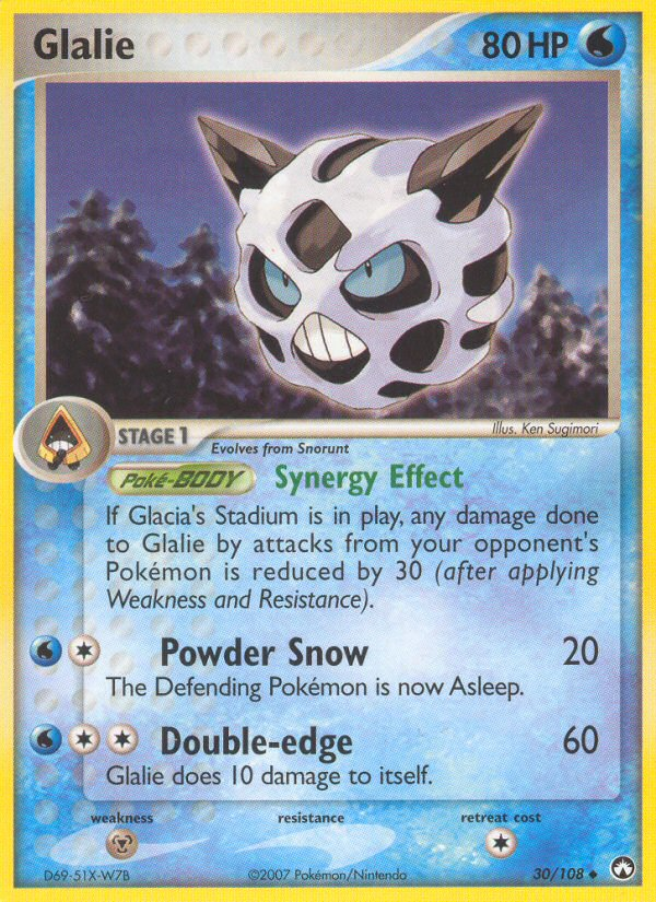 Glalie (30/108) [EX: Power Keepers] | Enigma On Main