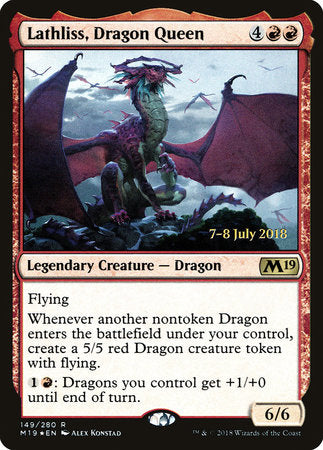 Lathliss, Dragon Queen [Core Set 2019 Promos] | Enigma On Main