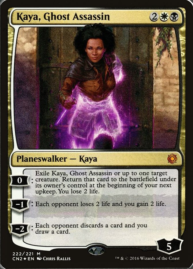 Kaya, Ghost Assassin (222/221) [Conspiracy: Take the Crown] | Enigma On Main