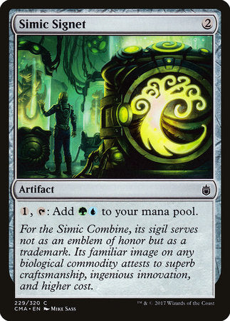 Simic Signet [Commander Anthology] | Enigma On Main