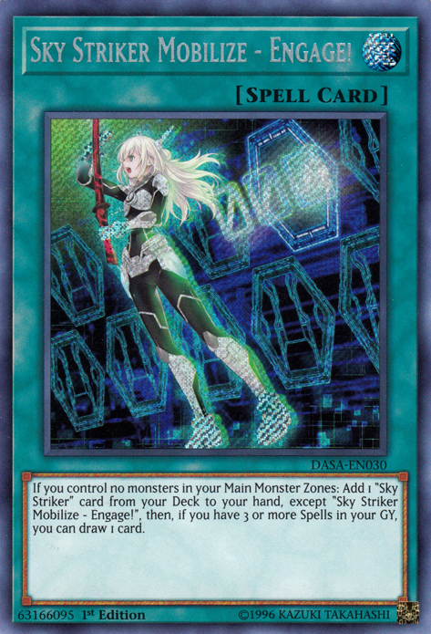 Sky Striker Mobilize - Engage! [DASA-EN030] Secret Rare | Enigma On Main